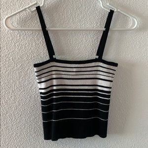 Black and White Tank